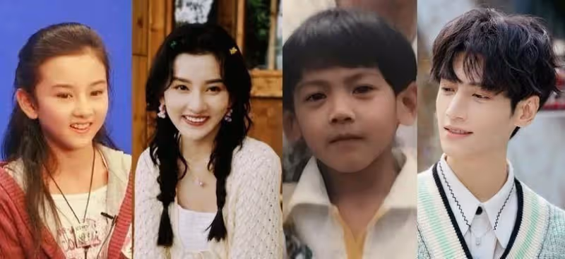 等比例長大明星!吳磊五官一樣,羅雲熙復制貼上,楊洋從小臉沒變