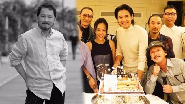 港媒曝周潤發在廖啟智出殯當天帶二人合照爬山,從清晨悼念至黃昏才回家_智叔