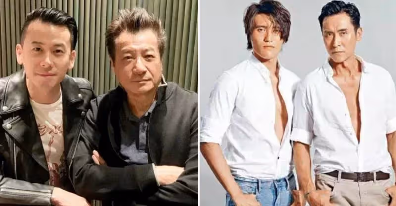 TVB 5對父子和父女檔！ 沒想他們是兩父子, 站一起像兩兄弟