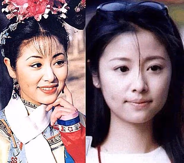 《還珠格格》年輕舊照:本以為林心如夠美了,看到容嬤嬤:驚艷了時光