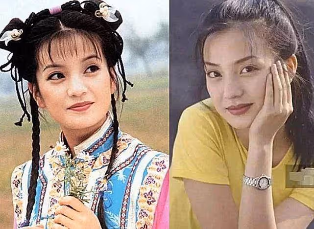 《還珠格格》年輕舊照:本以為林心如夠美了,看到容嬤嬤:驚艷了時光