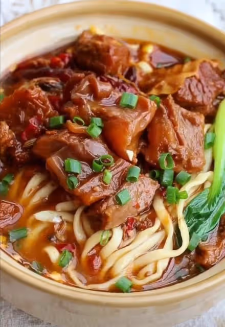 一看就會的紅燒牛肉麵