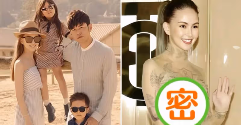 昆凌恢復真快，穿透視上衣半身裙參加活動，生完三娃肚子毫無贅肉