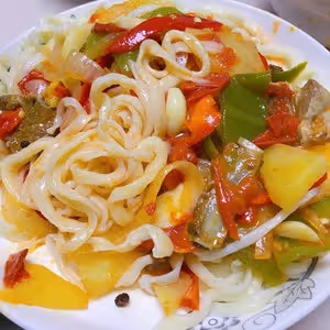 新疆菜·拉條子（拌面）