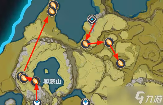 原神最全石珀採集路線