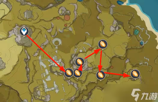 原神最全石珀採集路線