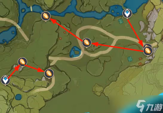原神最全石珀採集路線
