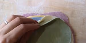 五彩饅頭花花捲