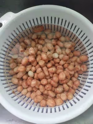空氣炸鍋糖霜花生米