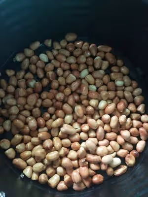 空氣炸鍋糖霜花生米