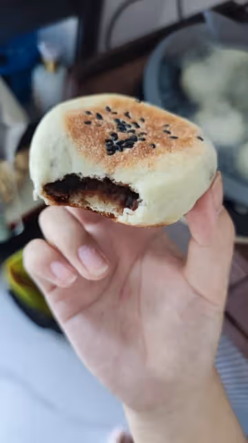 首次學做豆沙餅