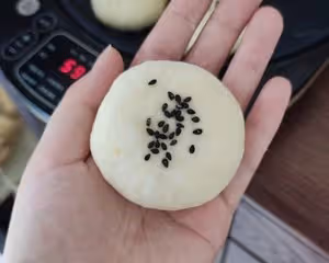 首次學做豆沙餅