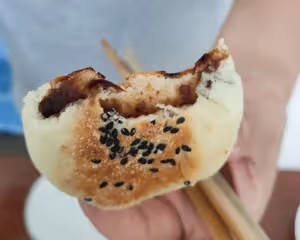首次學做豆沙餅
