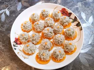 超好吃糯米蒸肉丸簡單易做寶寶愛吃