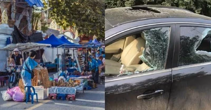 陪母親散步 母親突然撿起石頭砸向一輛豪車 我嚇壞了 車主卻對母親感激不盡