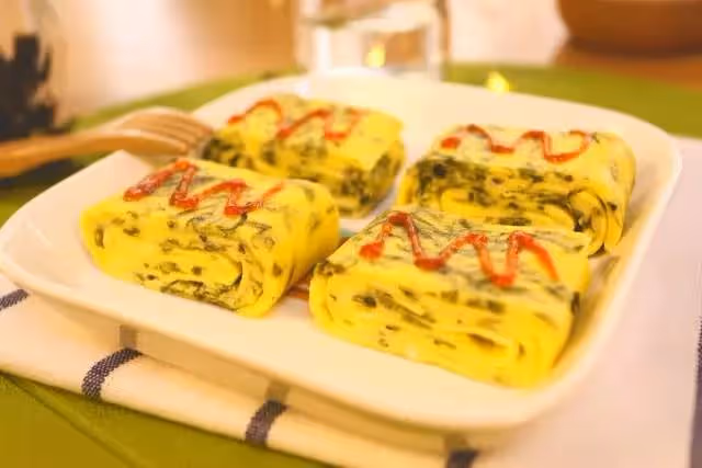 寶寶輔食食譜 紫菜奶酪厚蛋燒