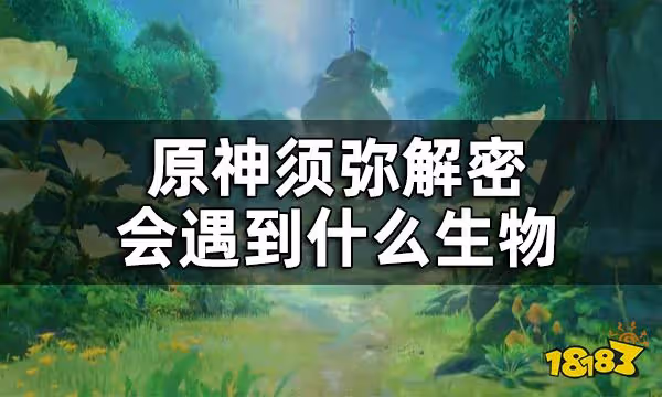 原神須彌新生物介紹 須彌解密會遇到什麼生物