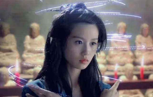 原以為劉詩詩《仙劍3》才是最美的，其實她演的小龍女才是真公主！