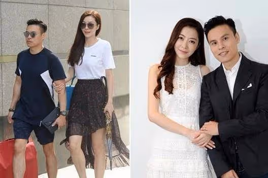 42歲熊黛林躺床上用餐!穿浴袍側面開叉秀美腿,休閒度假生活愜意