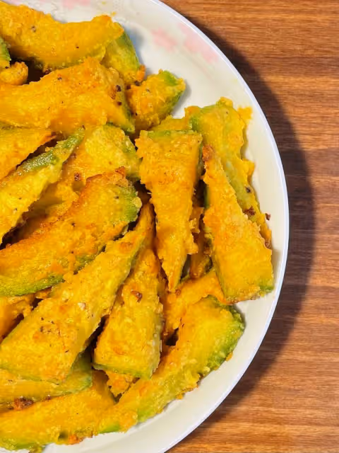 好吃到舔手指的鹹蛋黃南瓜