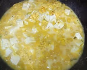 鹹蛋黃版蟹黃豆腐