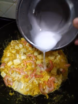 鹹蛋黃版蟹黃豆腐
