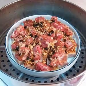 豉汁排骨蒸香芋