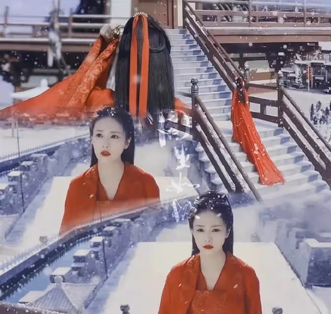 十三位古裝紅衣姑娘,趙麗穎最萌,譚松韻最可愛,迪麗熱巴最深情,楊冪傾國傾城