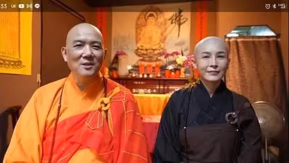 曾演大尺度電影!50歲戲說女星「突然剃度為尼」自稱法師 不眷戀演藝圈「唯一任務結束了」