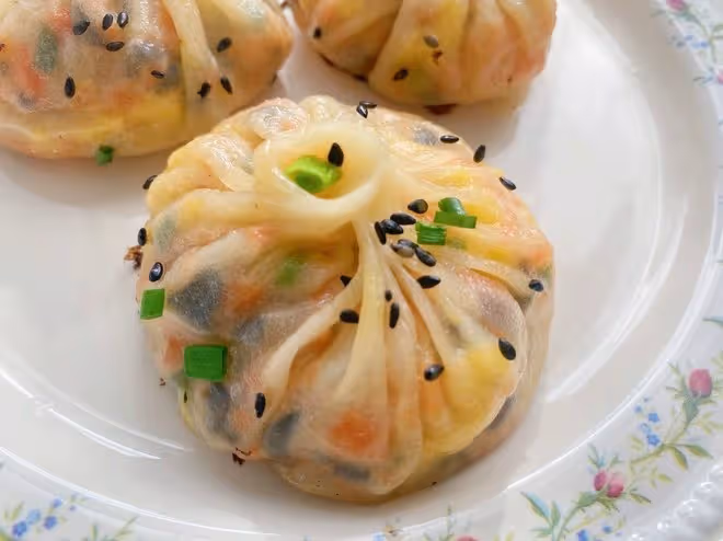 餃子皮生煎