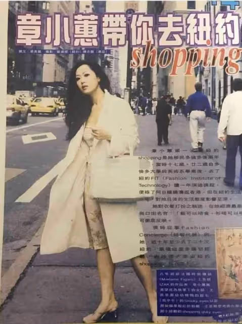 58歲的章小蕙有多會穿？微胖穿衣簡約不扮嫩，自然老去的樣子真美
