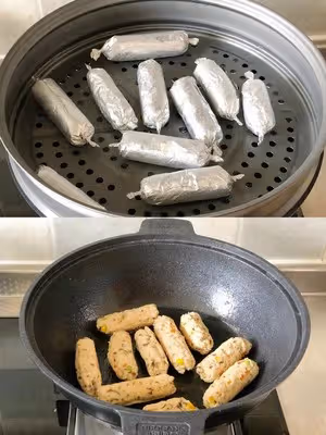 不用再出去買了！用一口帝伯朗的鍋就能搞定香菇雞肉腸