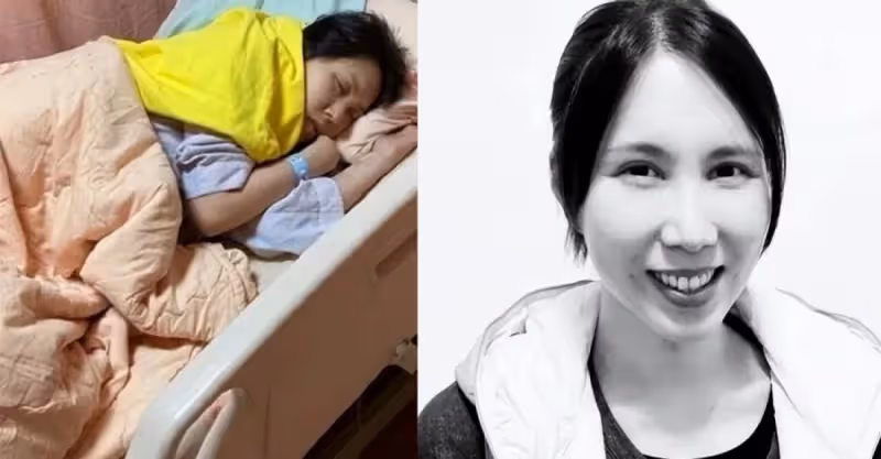 39歲余苑綺重病病逝，兒女最後去見媽媽畫面曝光，公開遺言惹淚目