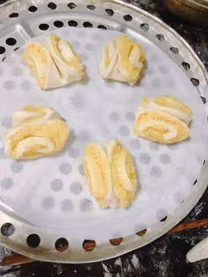 奶香饅頭,附椰蓉花捲整形（零失敗）