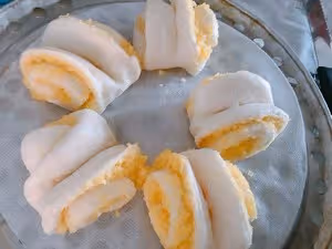 奶香饅頭,附椰蓉花捲整形（零失敗）