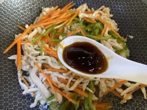 低脂家常菜😋營養美味的小炒三絲，簡單易做❗️