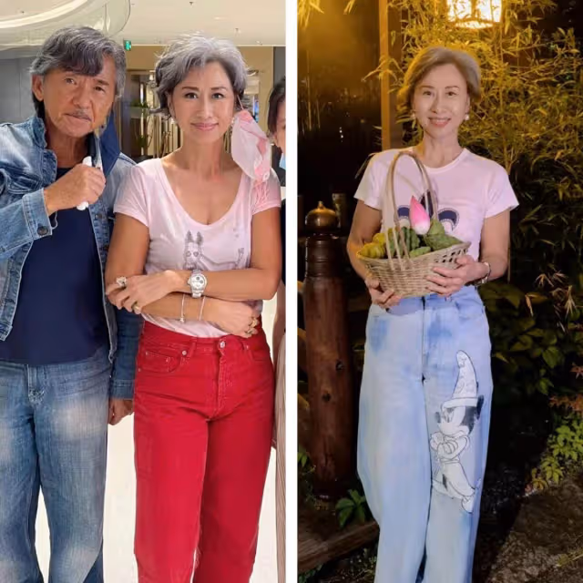 看了60歲葉倩文的穿搭,我發現:穿衣「不扮嫩」,從容老去才真美