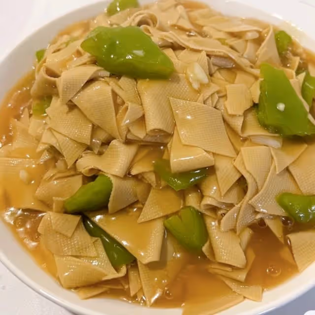 東北人最愛的國菜 尖椒干豆腐
