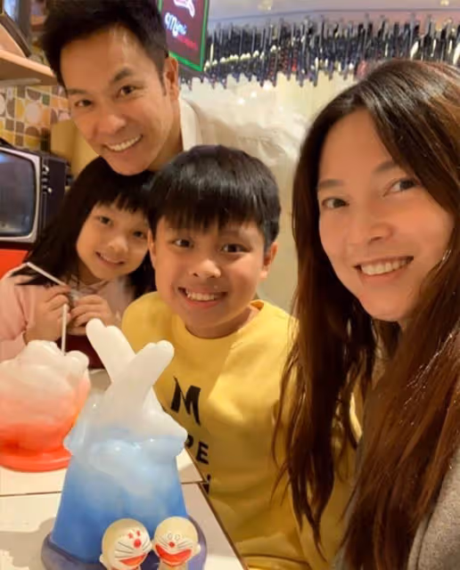 原來郭晉安的老婆是她，是我們都很熟悉的演員，連生兩胎無心復出