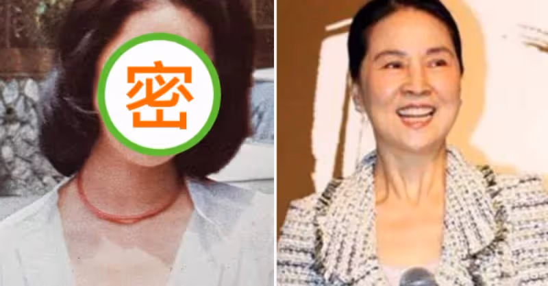 林鳳嬌年輕近舊照被曬出！無修圖素顏時代，濃眉大眼五官突出，顏值十分扛打，網友驚呼：真正的不老女神