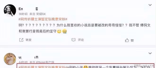 宋軼張晚意或將出演《折腰》，書粉出來表態，女主這一特質不符合