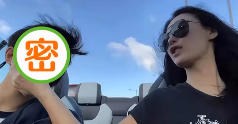 張柏芝開豪車送兒子上學！母子倆互動顯溫馨，12歲小Q難掩帥氣，越長越像謝霆鋒