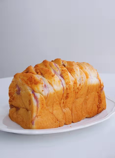 芋泥鹹蛋黃吐司｜料多超滿足｜神仙搭配