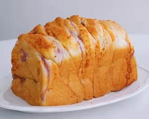 芋泥鹹蛋黃吐司｜料多超滿足｜神仙搭配