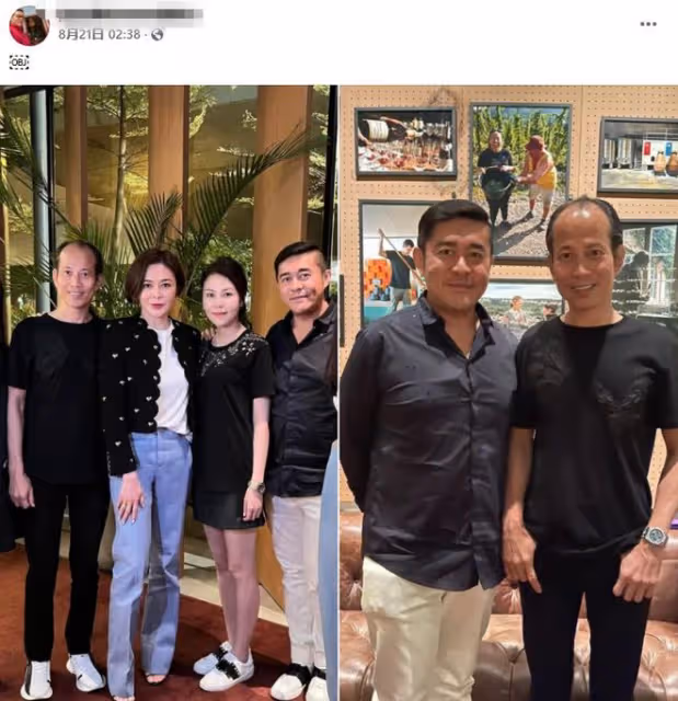 關之琳姐弟罕同框！小11歲弟弟像極了影帝老爸，曾破產用6年翻身