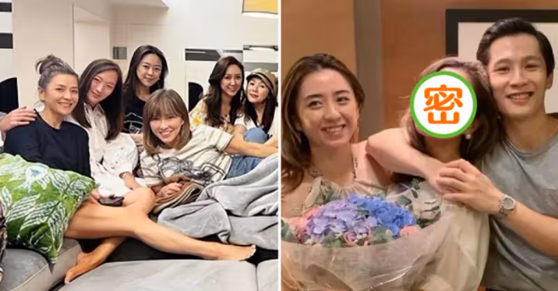 湯鎮業前妻姜坤近照，51歲穿黑色笑容甜美，為養育三子女拒絕再婚，笑言：一個人也很好