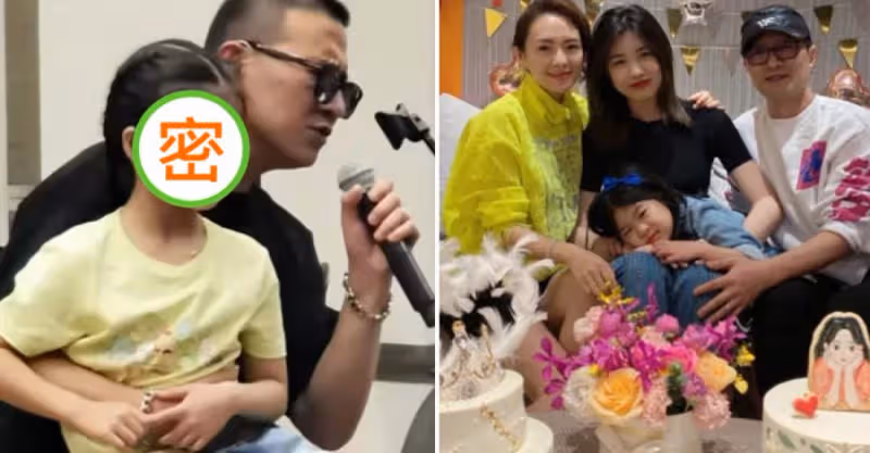 汪峰小女醒醒罕見露面！7歲醒醒「膚色白皙+精緻五官」眉眼和媽媽如同復制黏貼，監督老爸練歌小表情超軟萌