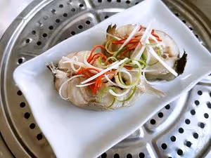 清蒸鱈魚