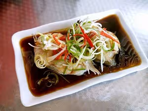 清蒸鱈魚