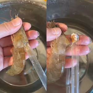 外焦里嫩的「椒鹽蝦」